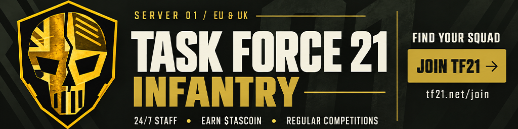 [EU/UK] #1 Task Force 21 - Infantry Only…: WARDOGS Server
